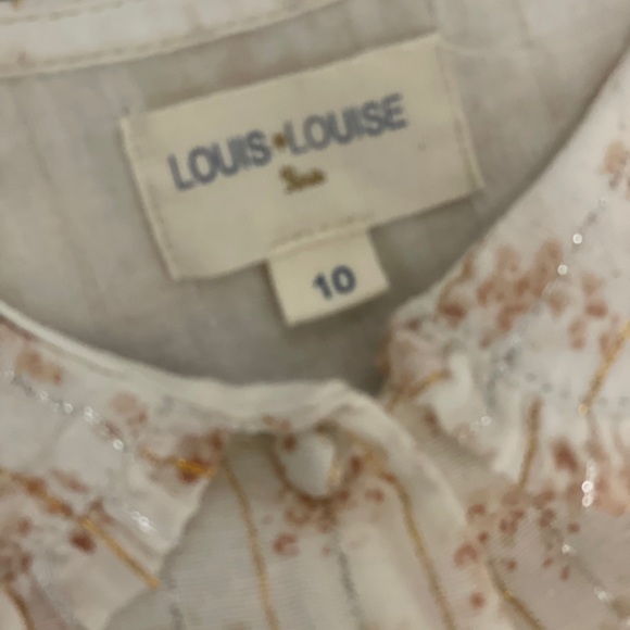 Louis Louise lurex dress size 10 - Picture 2 of 5